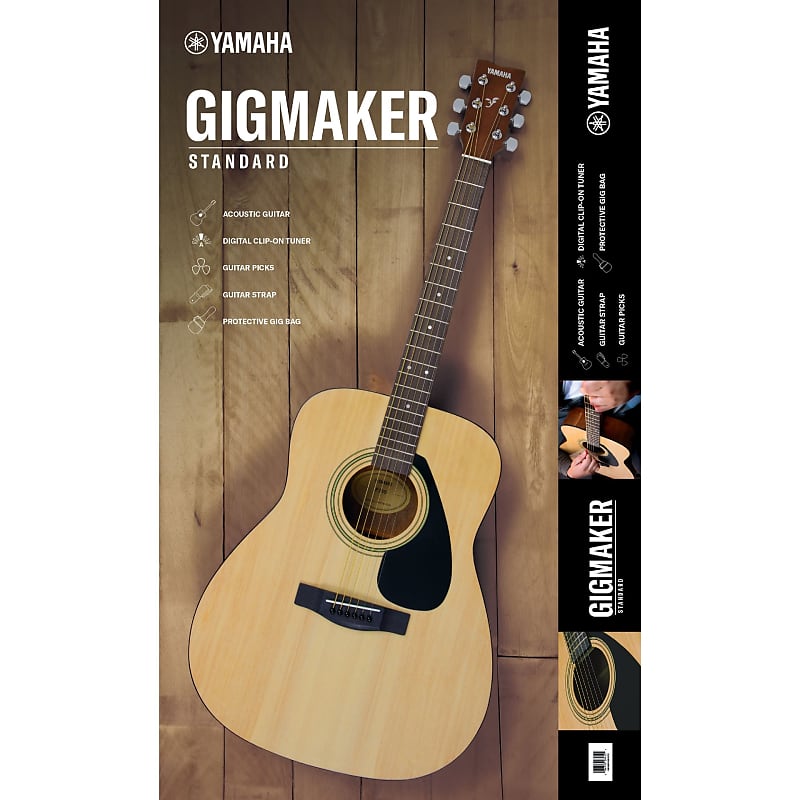 Акустическая гитара Yamaha Gigmaker Standard F325 Acoustic Guitar Package - Natural