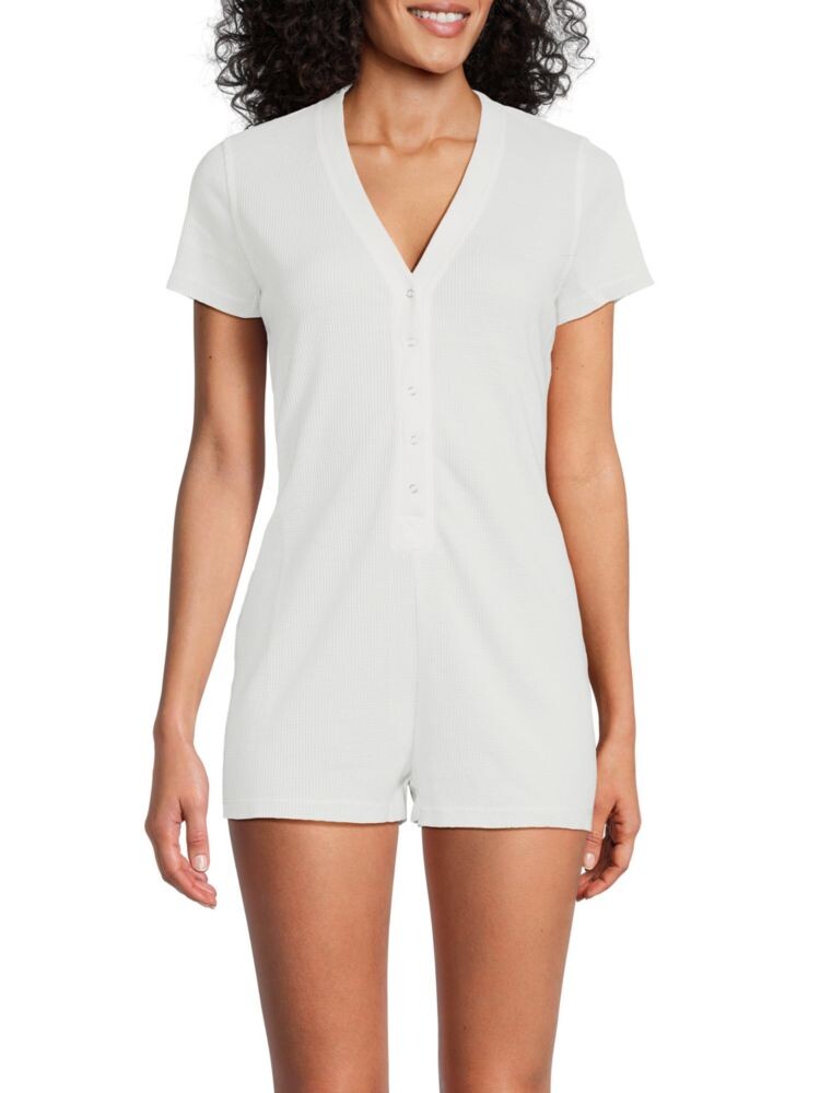 

Вафельный вязаный комбинезон Intimately Free People, цвет Jasmine
