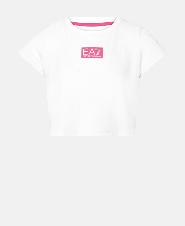 

Футболка EA7 Emporio Armani, цвет Wool White