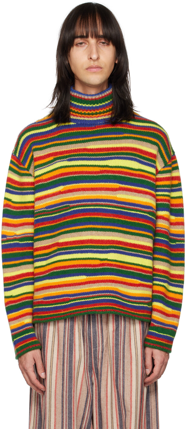 

Разноцветная водолазка Horizon Loom The Elder Statesman