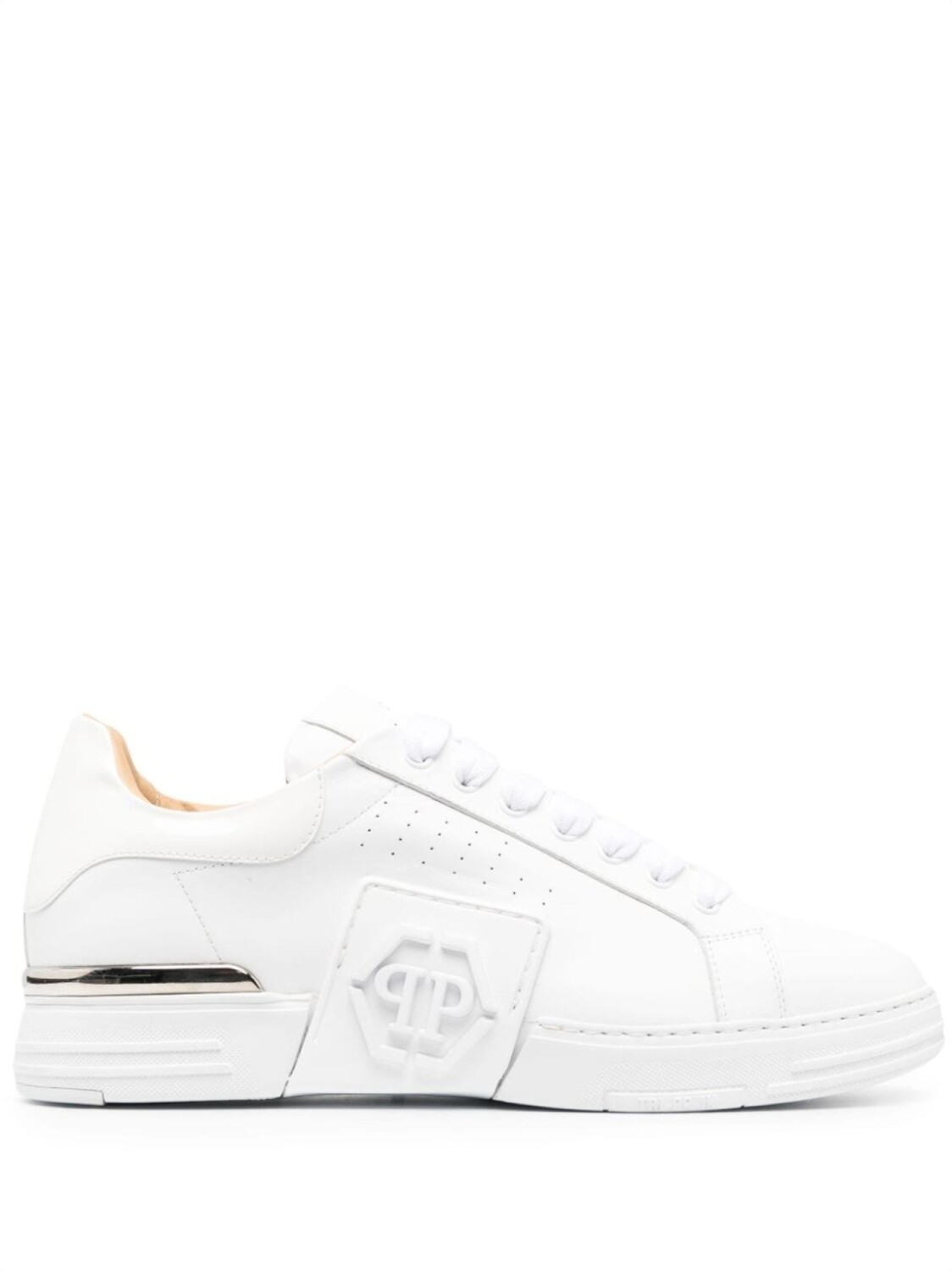 

Philipp Plein кеды с логотипом Hexagon, белый