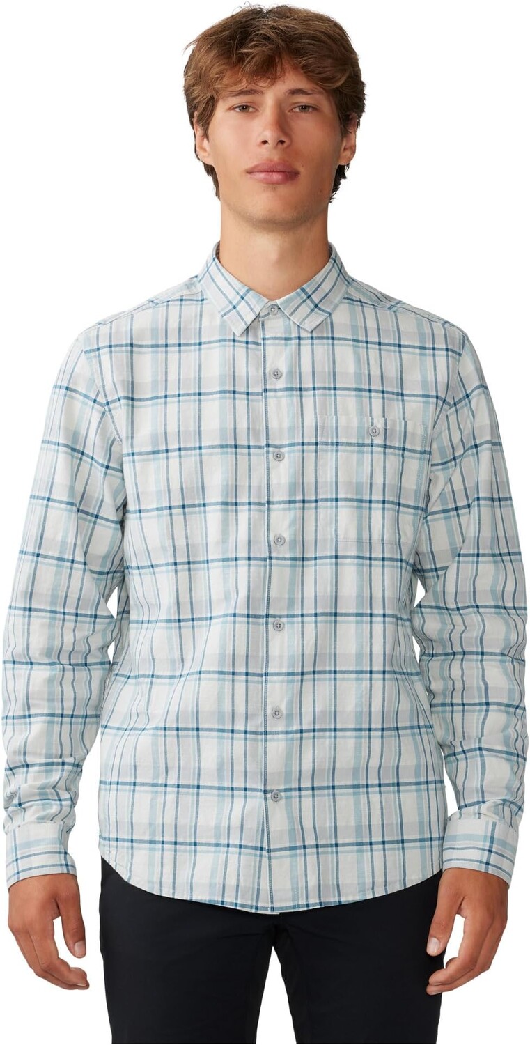 

Рубашка Mountain Hardwear Big Cottonwood Canyon Long Sleeve Shirt, цвет Glacial Trailhead Plaid