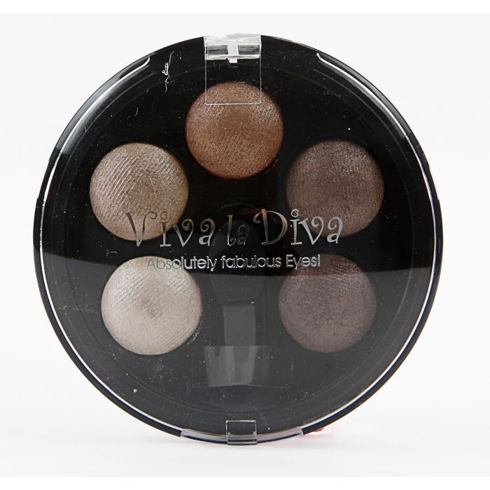 

Тени для век Paleta de Sombras Quinquet Viva La Diva, 02 Gold