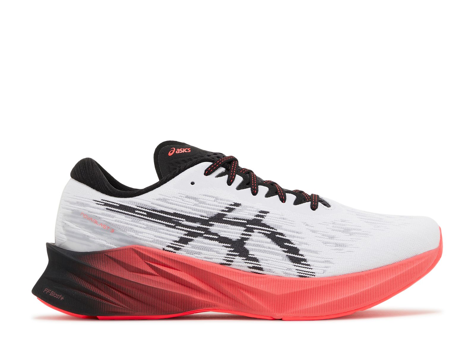 

Кроссовки ASICS Novablast 3 'White Black Electric Red', белый