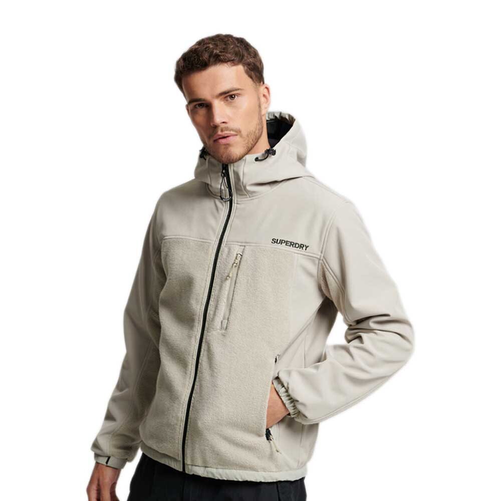 

Куртка Superdry Code Hybrid Trekker, серый
