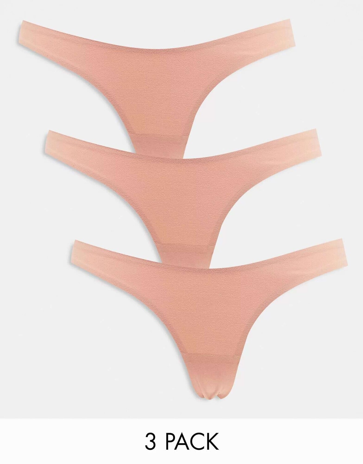 

Розовые трусы Topshop Base Layers 3 в наборе