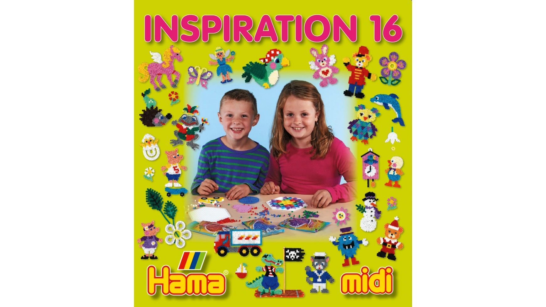 Буклет для вдохновения № 16 Hama Perlen