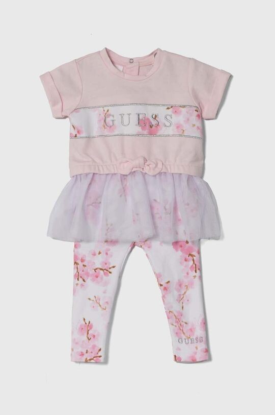 

Наряд для новорожденного Guess, розовый