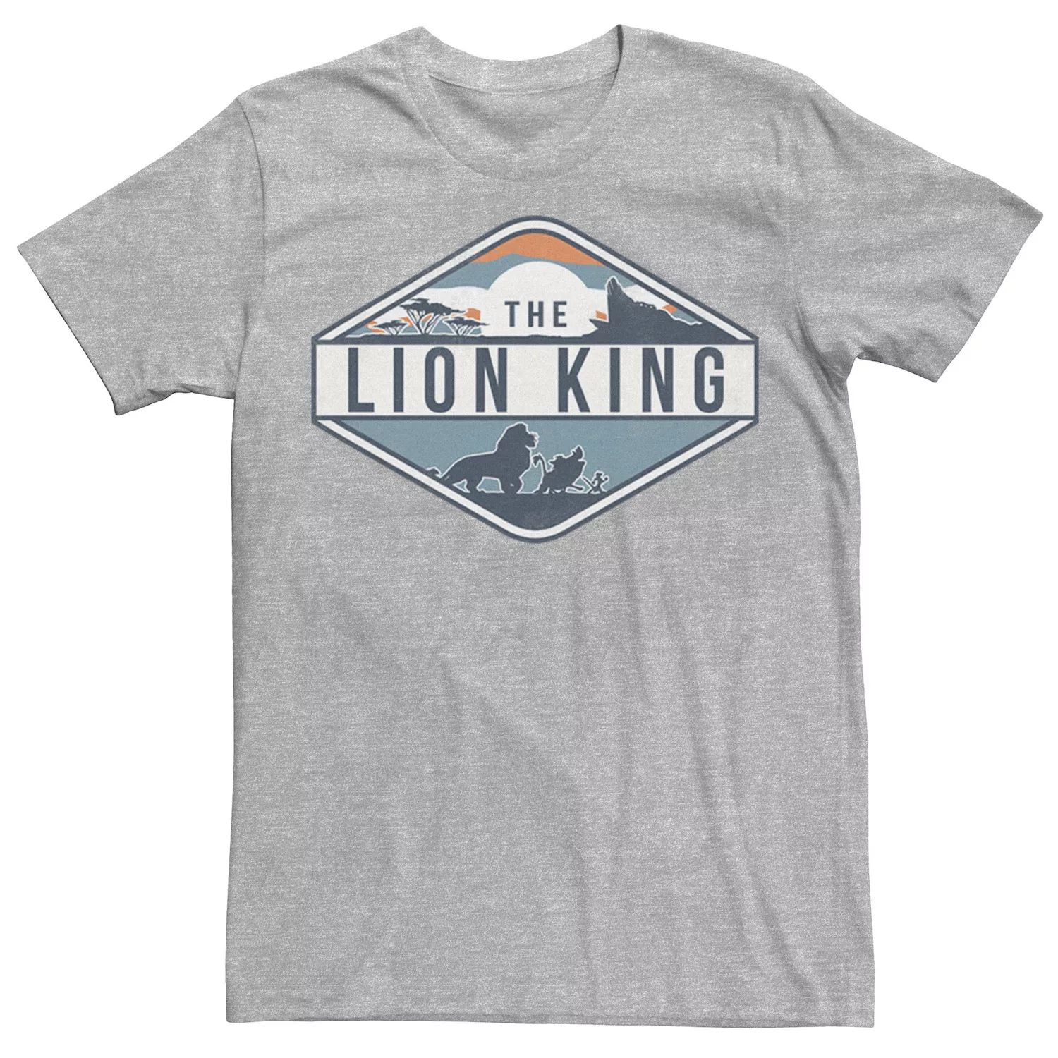 Мужская красочная футболка The Lion King Desert Disney