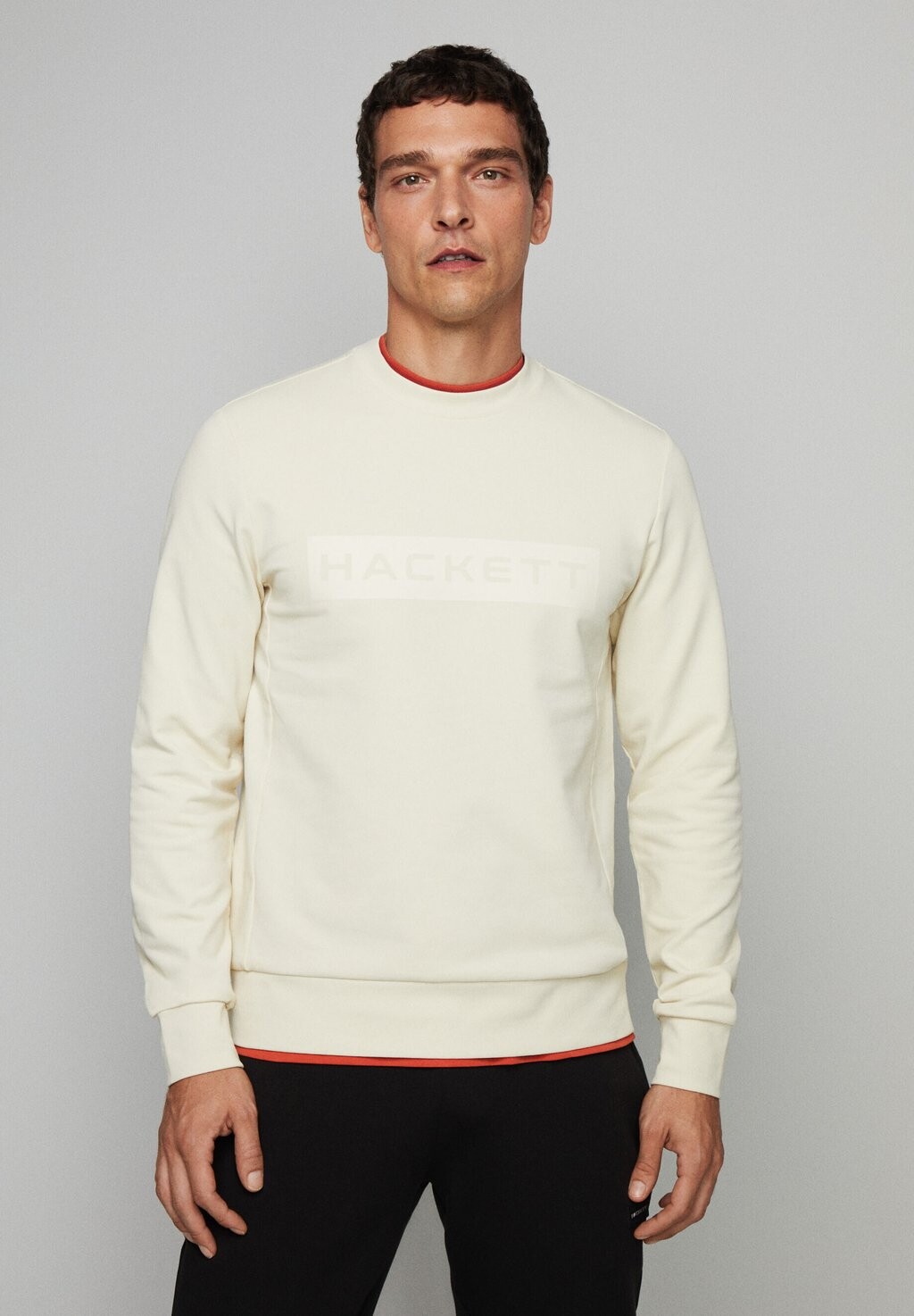 

Толстовка с капюшоном Hackett London, бежевый