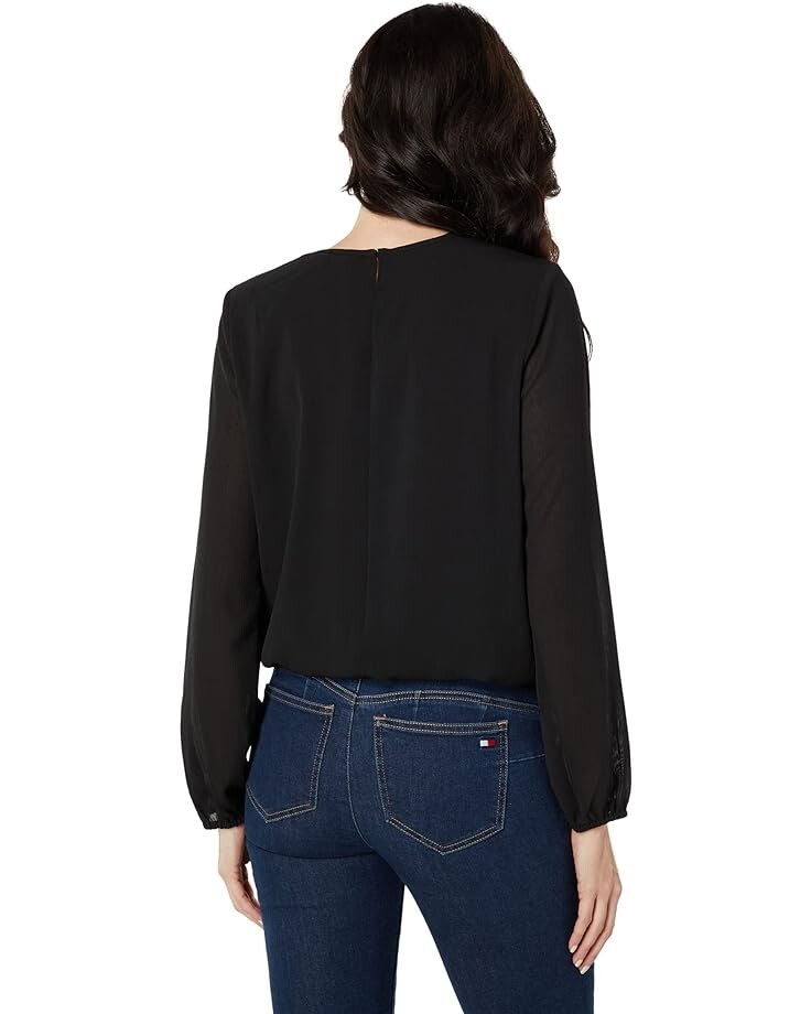 

Блуза Tommy Hilfiger Bubble Blouse, черный