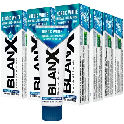 Зубная паста Nordic White, 75 мл, 2,54 жидких унции, Blanx зубная паста blanx nordic white 75 мл