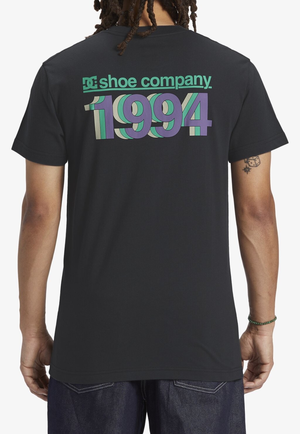 

Футболка с принтом EXPLORER TSS DC Shoes, цвет ebony