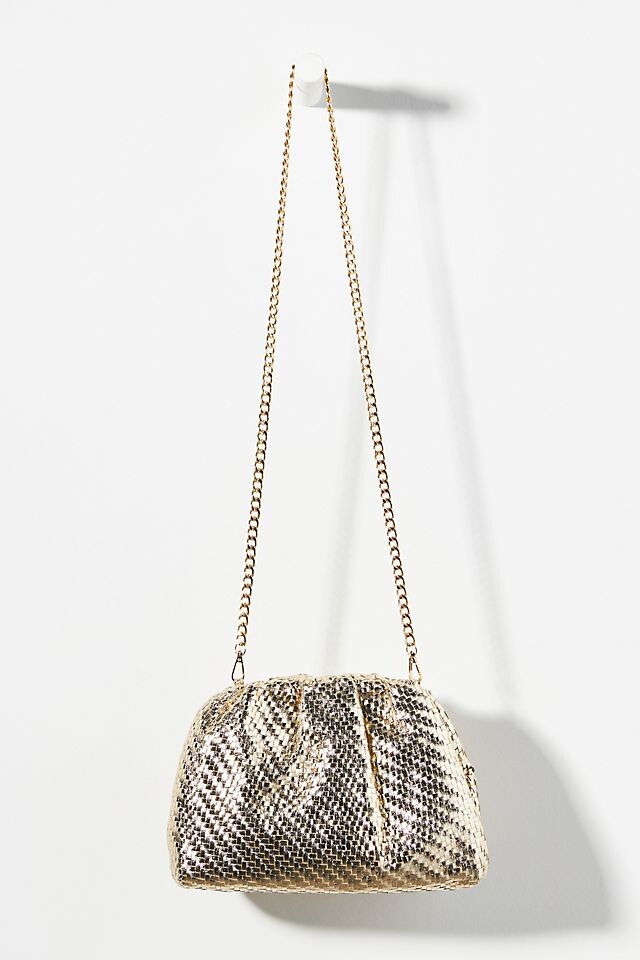 

Клатч Frankie Clutch Anthropologie, золотой