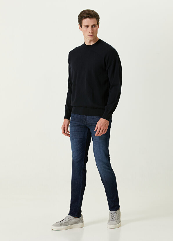 

Синие джинсовые брюки Emporio Armani, Синий