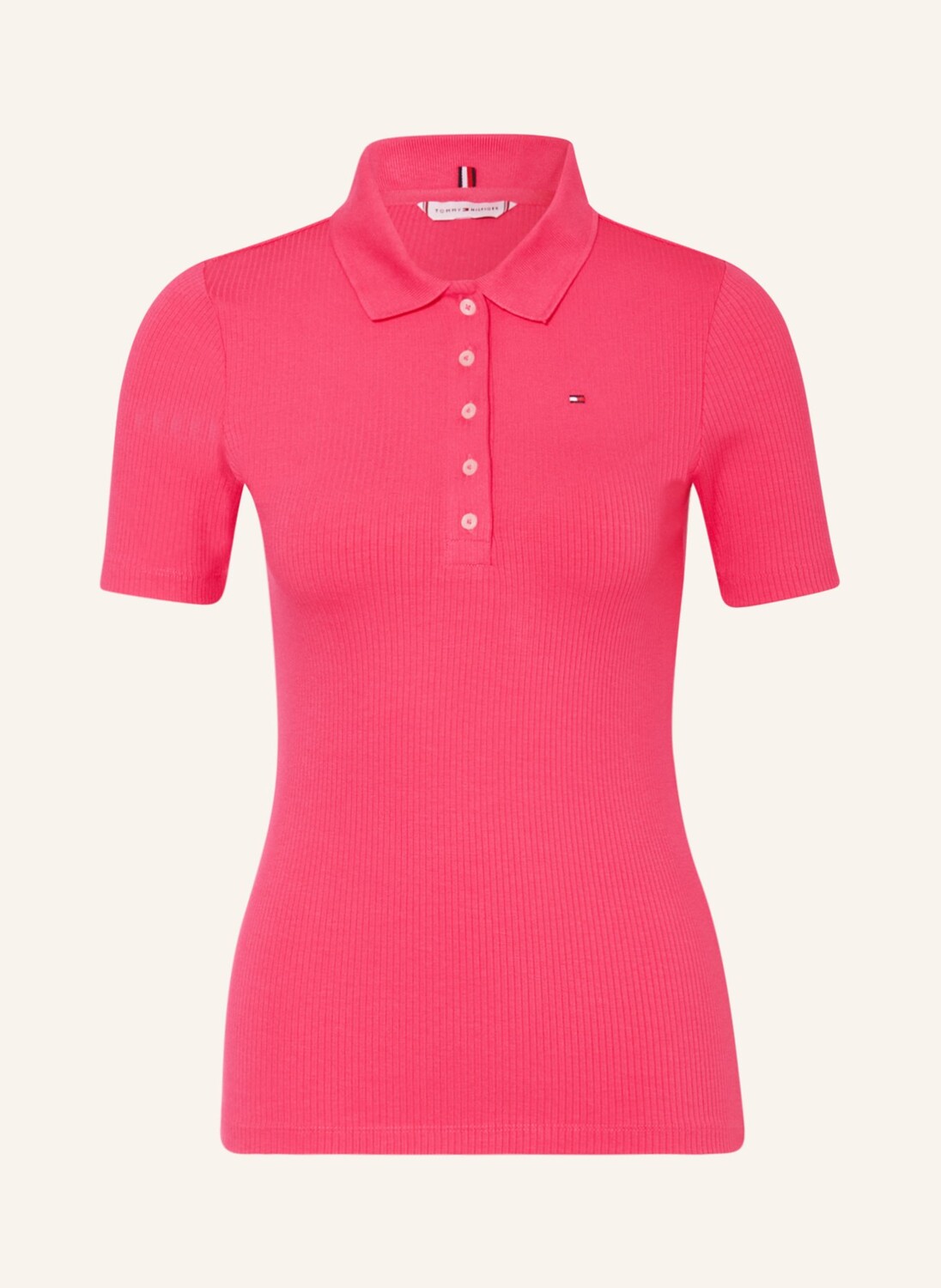 

Рубашка поло TOMMY HILFIGER Jersey, розовый