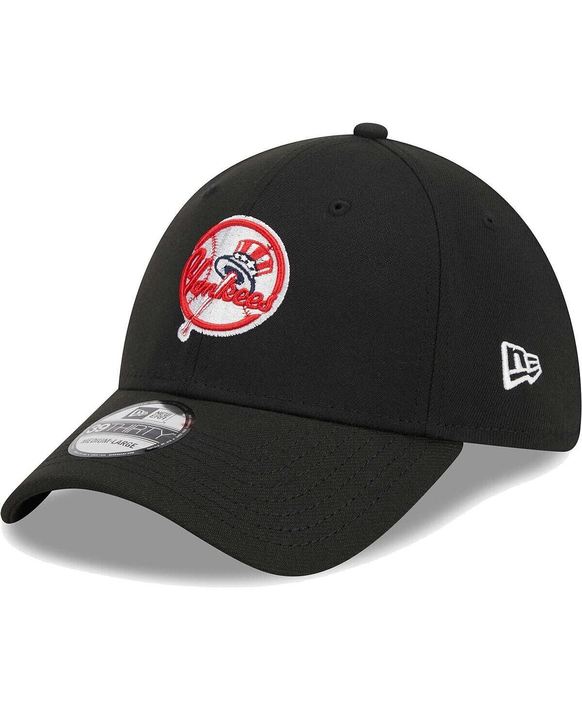 

Мужская черная гибкая кепка с логотипом New York Yankees 39THIRTY New Era
