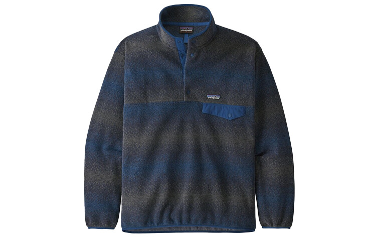 

Куртка Synchilla Snap-T для мужчин Patagonia, цвет Obsidian Plum