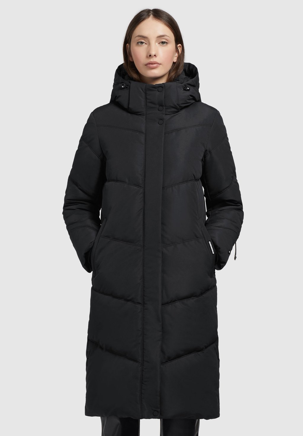 Зимнее пальто TORINO khujo, цвет schwarz пальто зимнее khujo коричневый