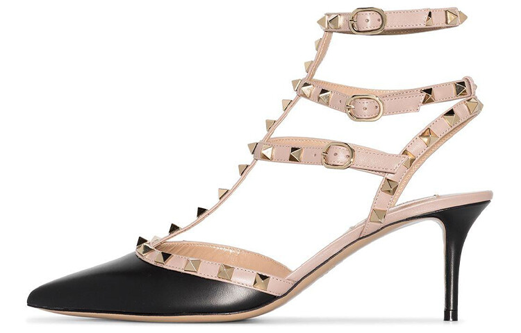 

Valentino Wmns Garavani Черные туфли на высоком каблуке
