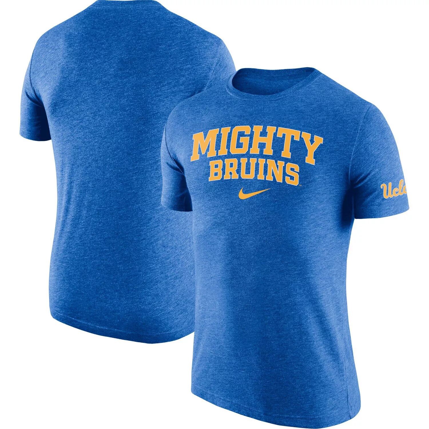 

Мужская синяя футболка Nike UCLA Bruins 2-Hit Tri-Blend Performance