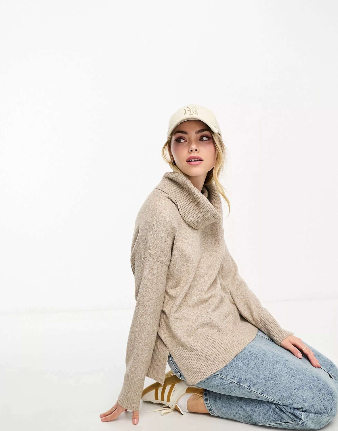 

Джемпер Vero Moda светло-коричневого цвета, Коричневый