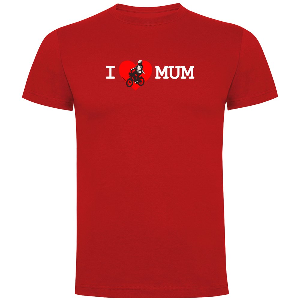 Футболка Kruskis I Love Mum, красный джемпер i love mum для будущей мамы 42 размер
