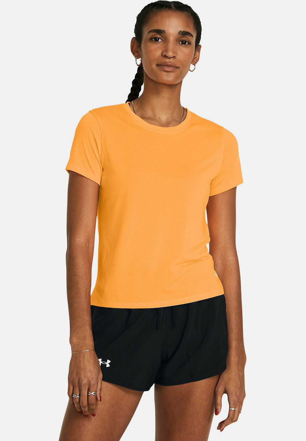 цена Спортивная футболка LAUNCH Under Armour, цвет nova orange