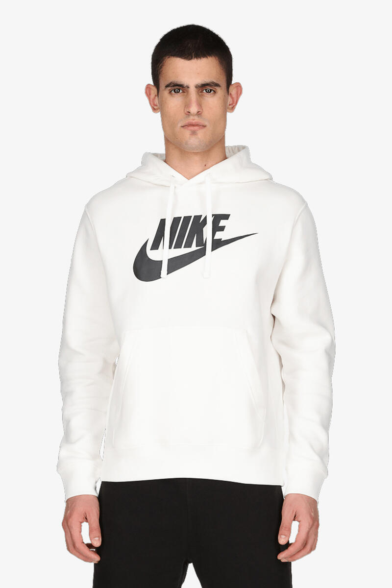 Белая худи Nike Nike, белый толстовка на молнии nike sportswear бежевый