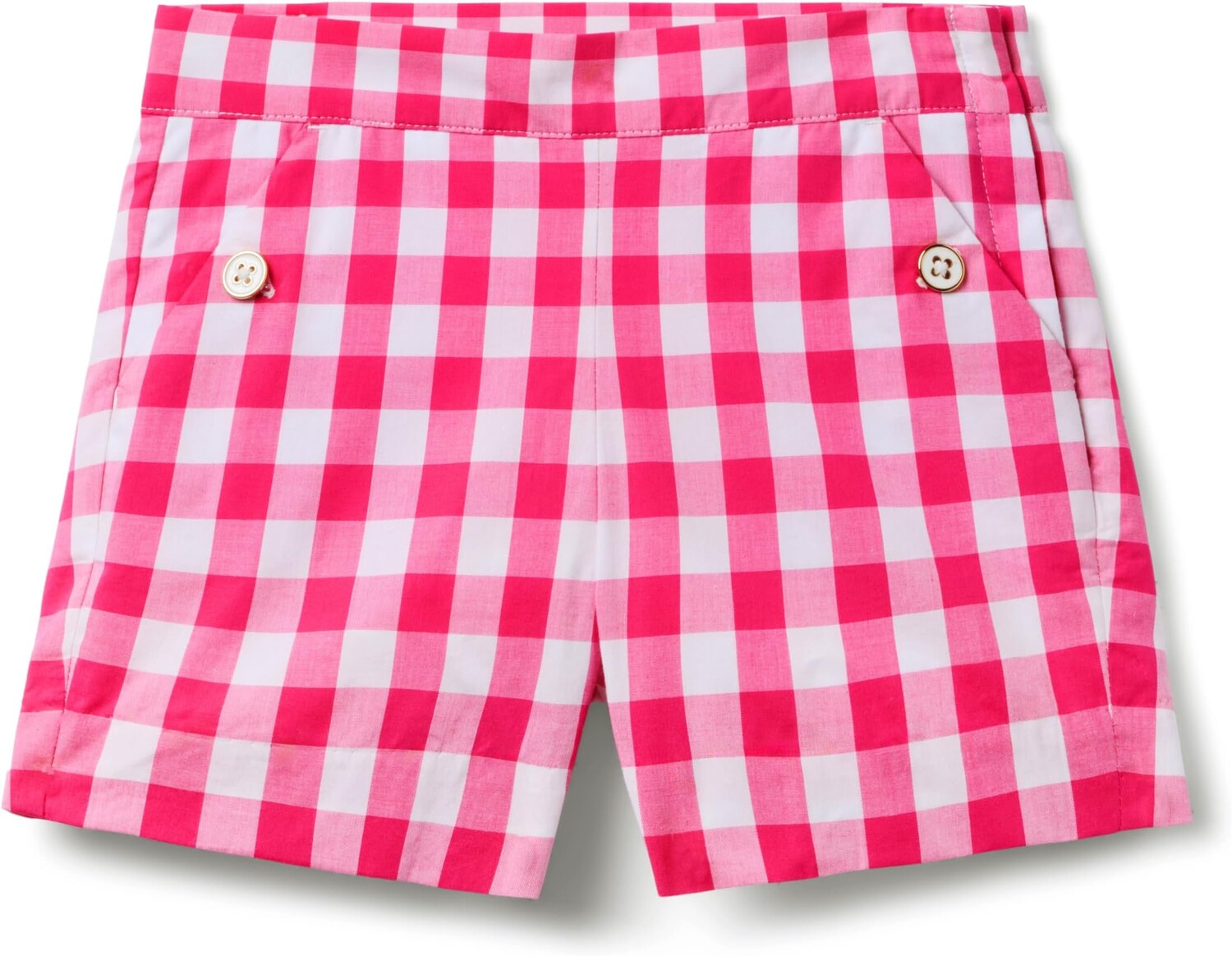 

Шорты Janie and Jack Girls Pink Gingham Short, цвет Pink 1