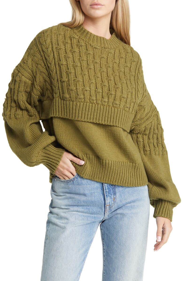 

Свитер Alexandra с круглым вырезом AWARE BY VERO MODA