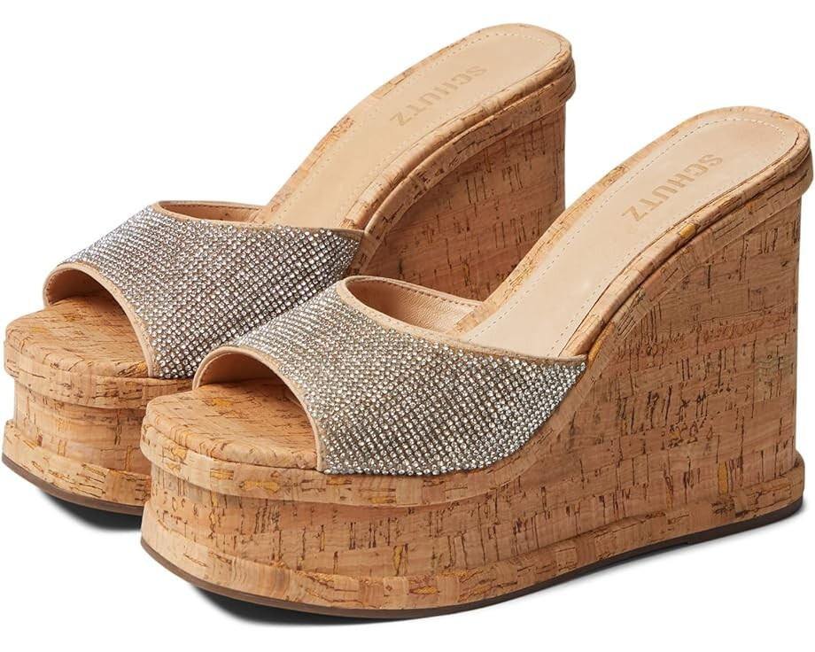 

Туфли Schutz Dalle Crystal, цвет Cristal/Light Nude
