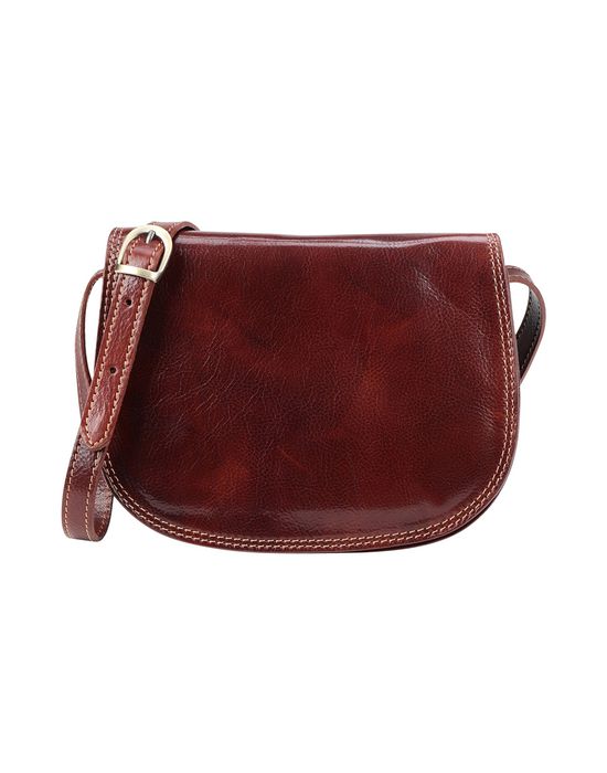 Сумка через плечо TUSCANY LEATHER, коричневый дорожная сумка tuscany leather tl141657 темно коричневый
