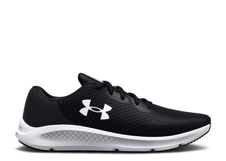

Кроссовки Under Armour CHARGED PURSUIT 3 4E WIDE 'BLACK WHITE', черный