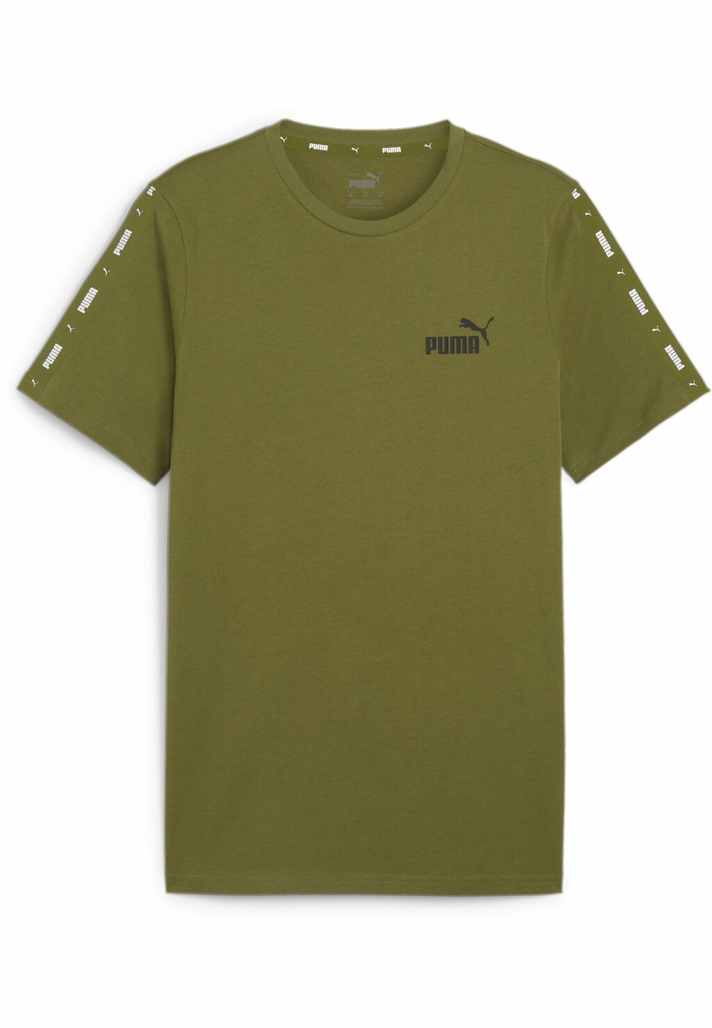 

Футболка с принтом Ess Tape Puma, цвет olive green