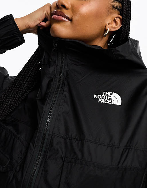 

Черная водоотталкивающая куртка свободного кроя с капюшоном The North Face Nekkar эксклюзивно на ASOS, Черный