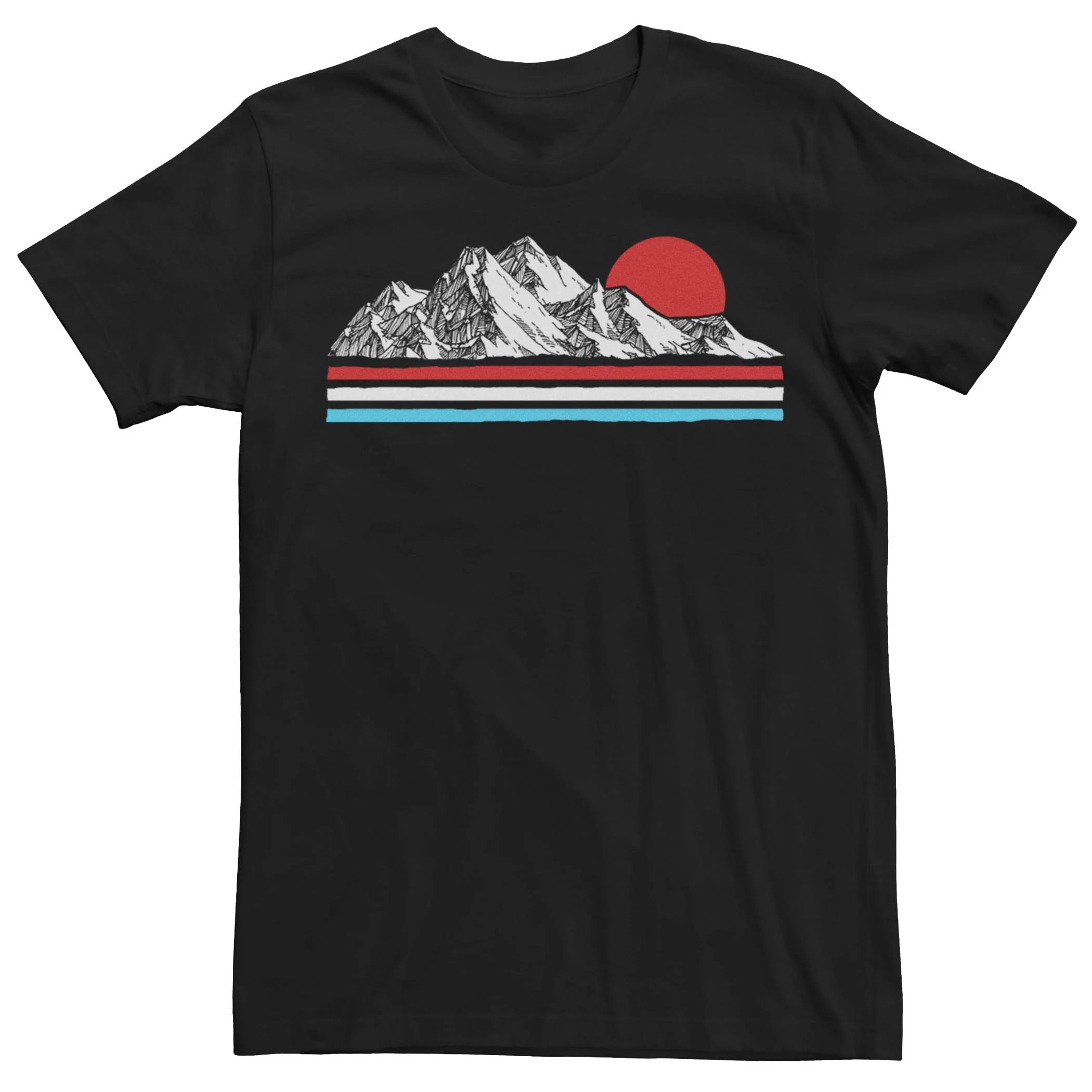 Мужская футболка Mountain Snow Peak Fifth Sun