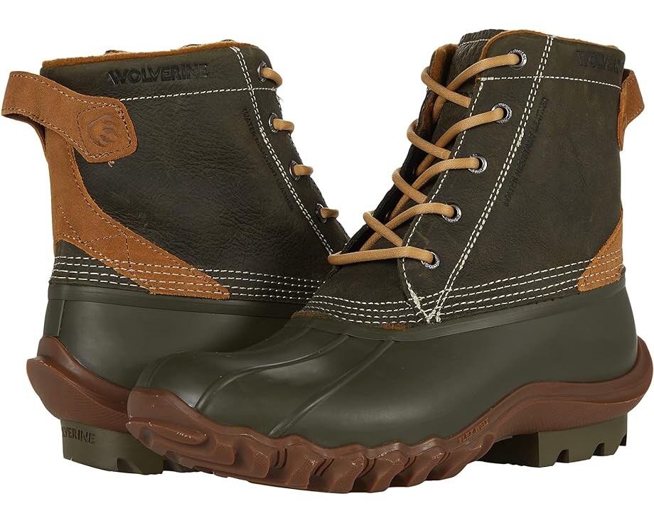 

Ботинки Wolverine Heritage Torrent Chukka, цвет Medium Green
