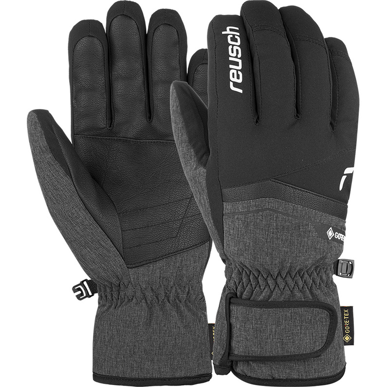 1 пара лыжные перчатки модные флисовые мультяшные камуфляжные дизайнерские лыжные перчатки для детей лыжные перчатки спортивные перчатки Перчатки Fergus GTX Reusch, черный