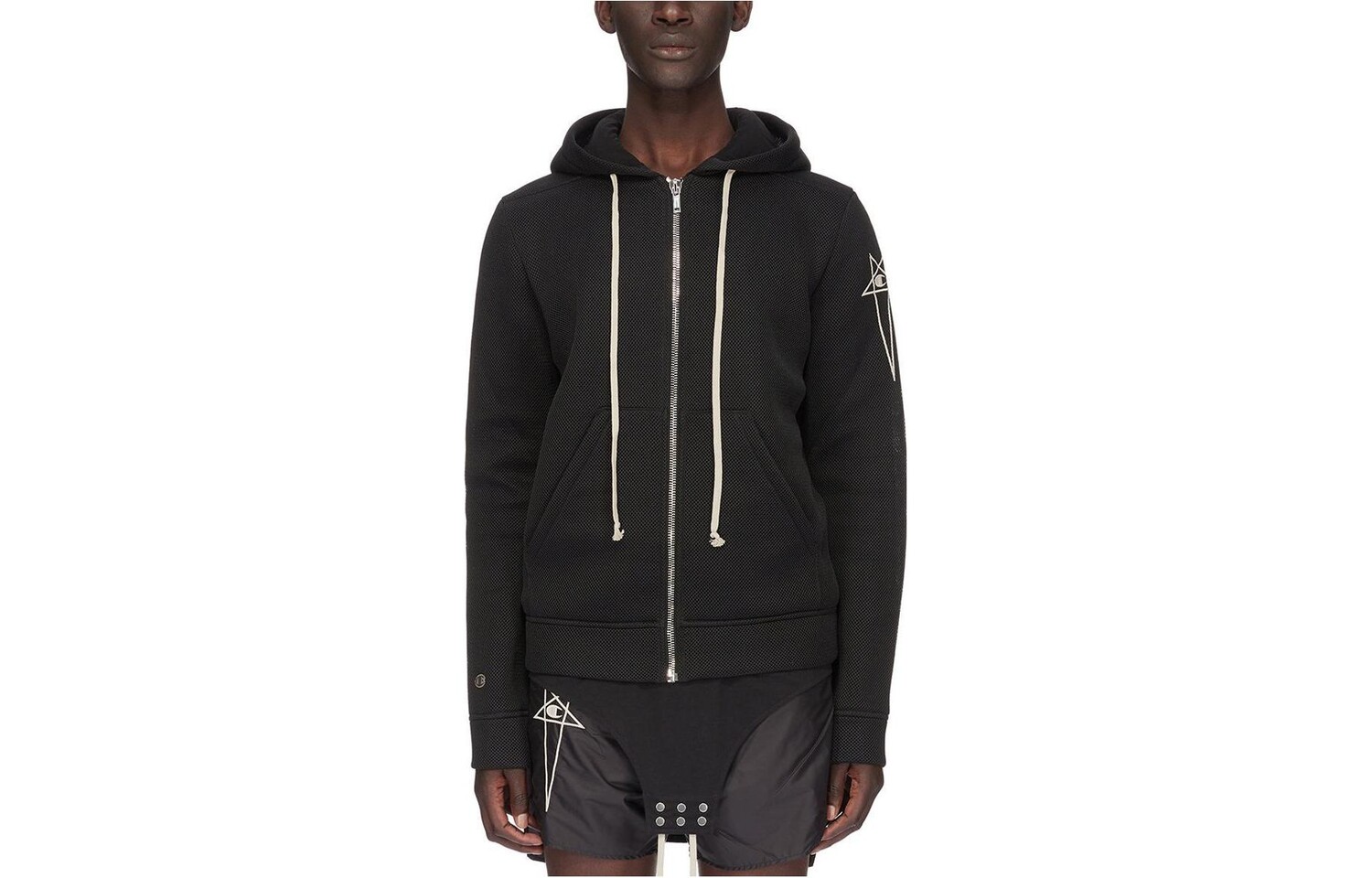 

Толстовка мужская черная Rick Owens, черный
