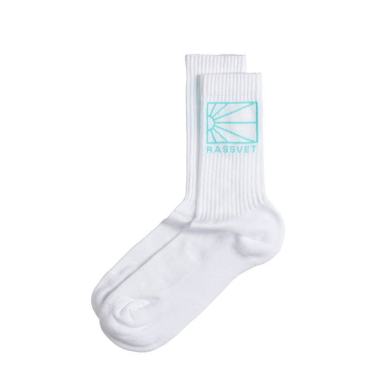 Носки Logo Socks Rassvet, белый