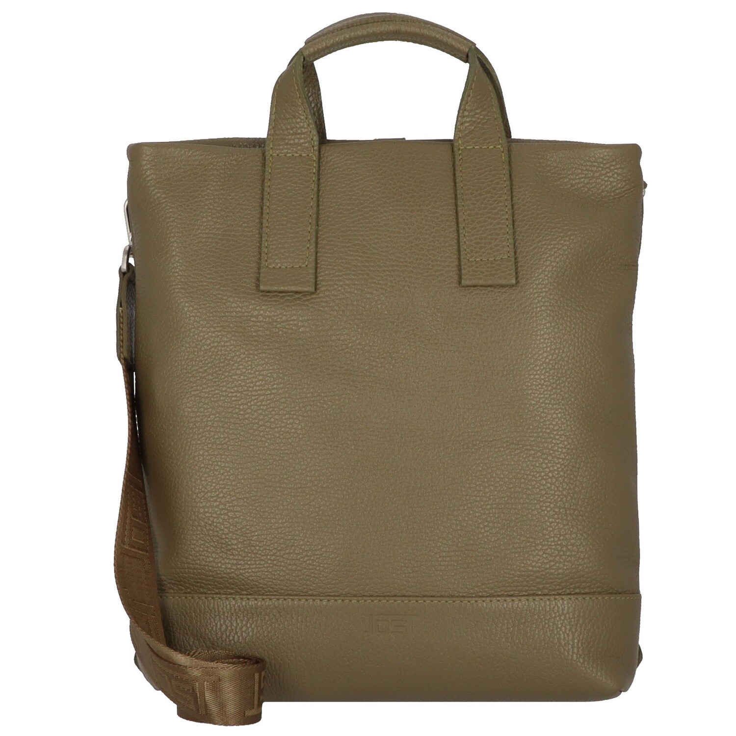 

Сумка Jost Vika XChange Handtasche Leder 25 cm, хаки
