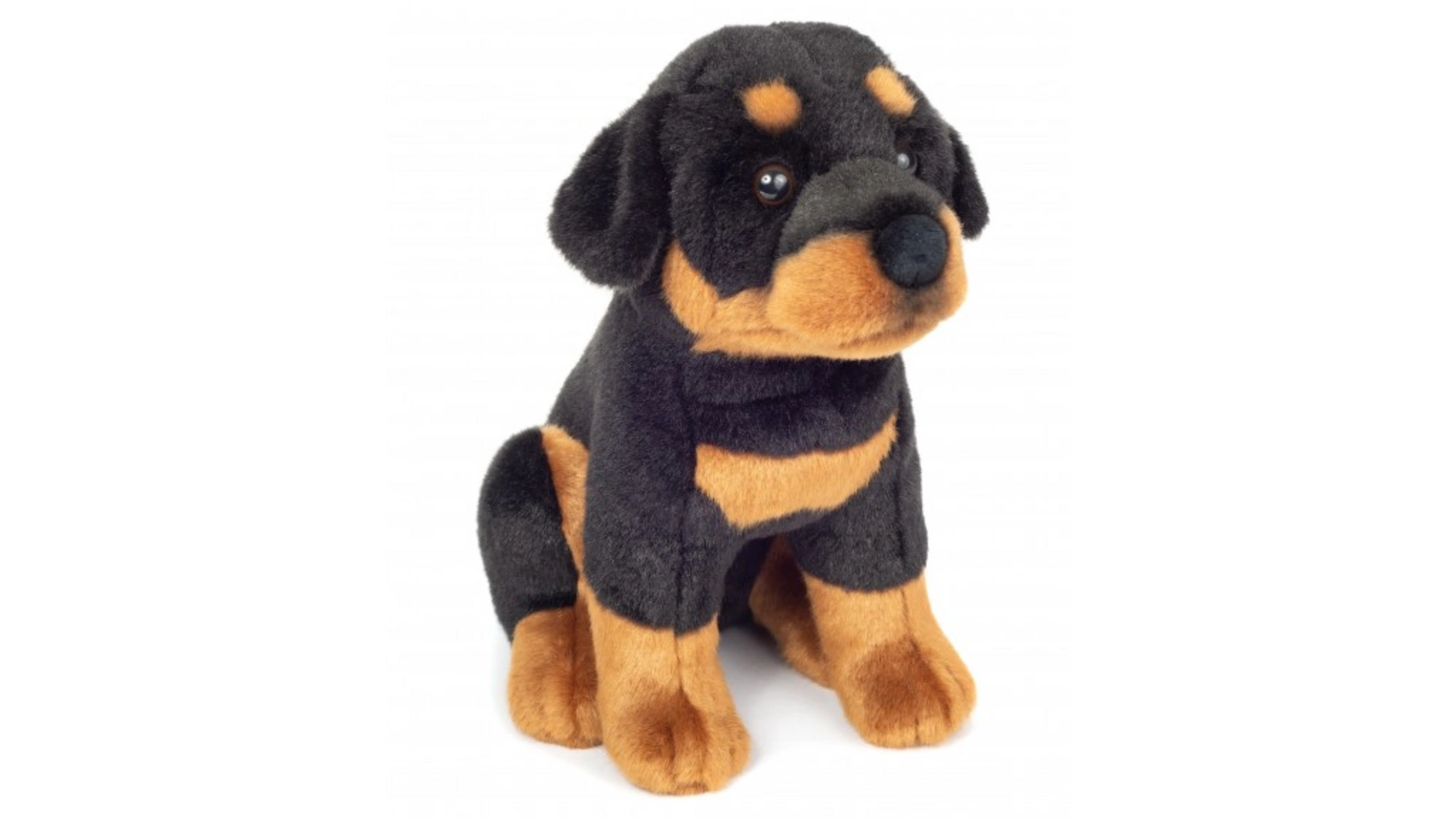 Мягкая игрушка ротвейлер сидя 30 см Teddy-Hermann щенок немецкой овчарки сидя 30 см teddy hermann