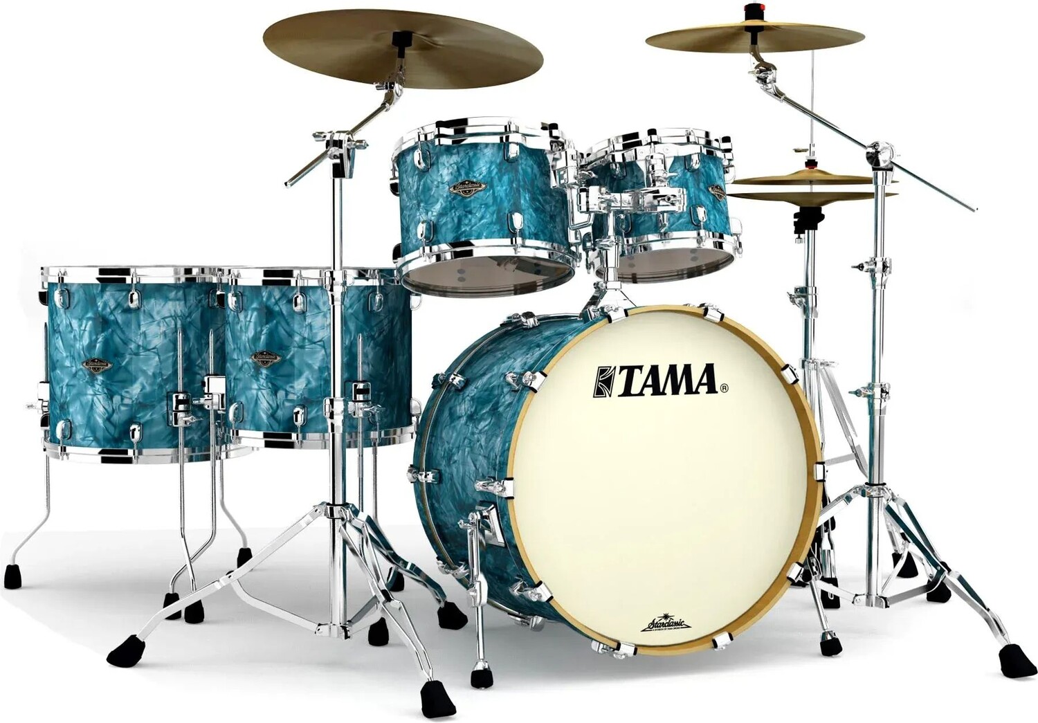 

Tama Starclassic Орех/Береза ​​WBR52LS Набор из 5 предметов - Бирюзовый жемчуг