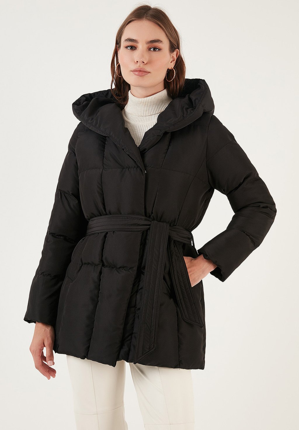 Зимнее пальто REGULAR FIT LELA, цвет black
