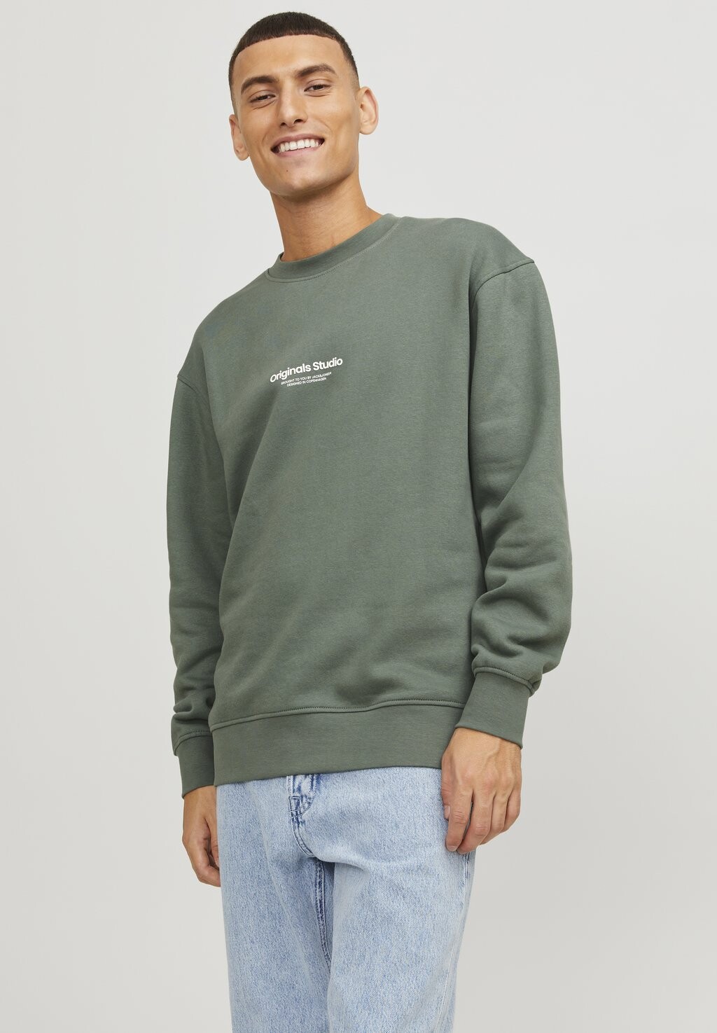 

Толстовка Jorvesterbro Crew Neck Jack & Jones, цвет laurel wreath