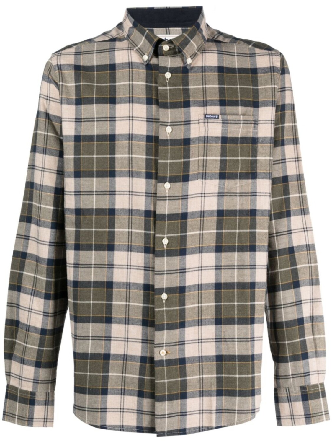 

Barbour рубашка Fortrose в клетку, зеленый