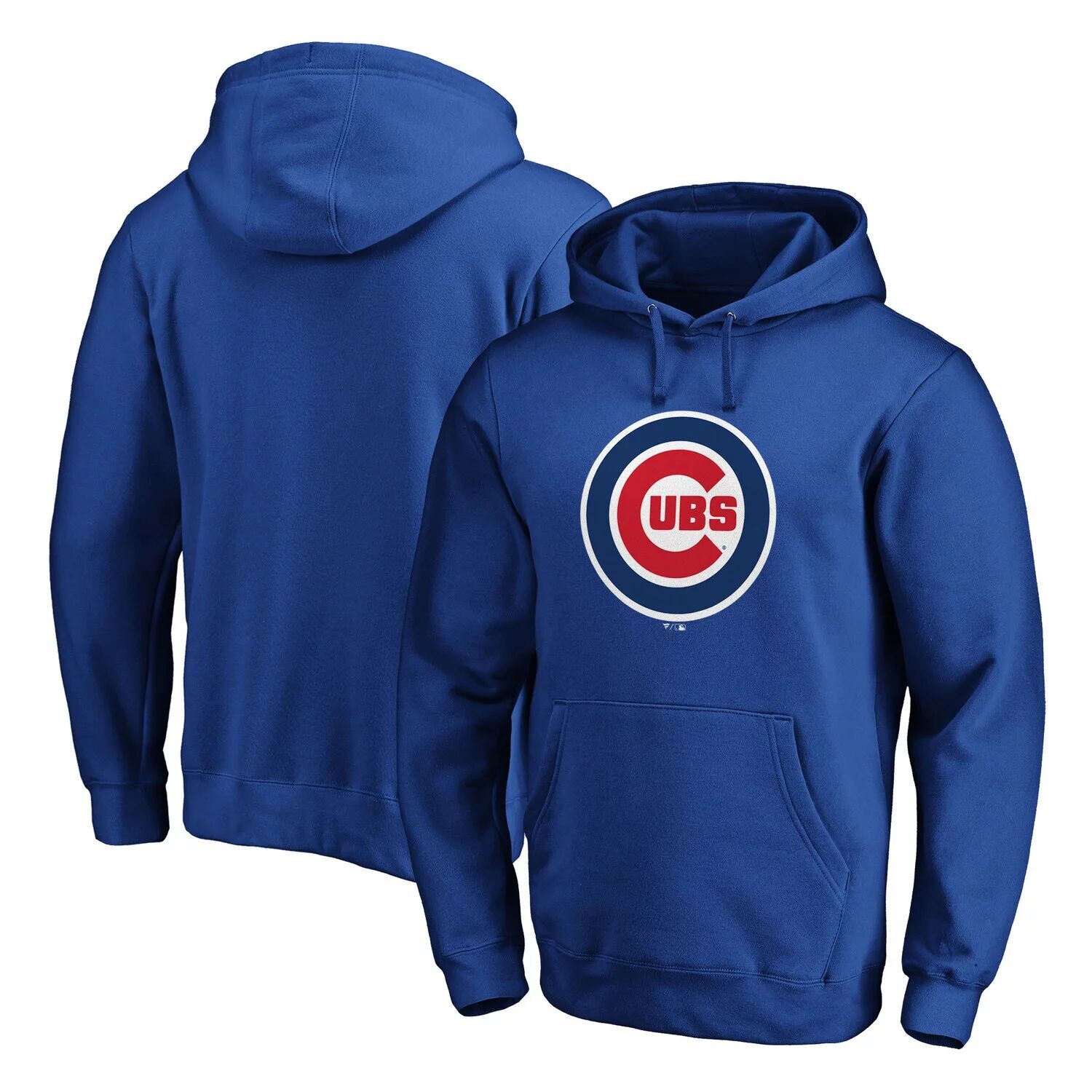 

Мужской пуловер с капюшоном и фирменным логотипом Royal Chicago Cubs Fanatics