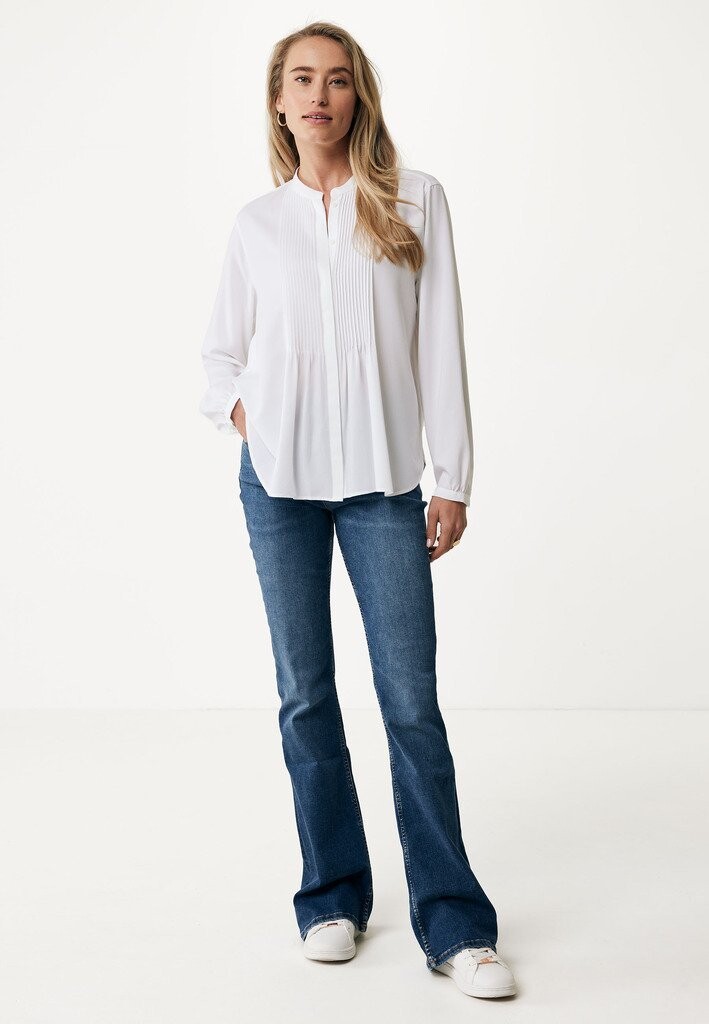 

Блузка Long Sleeve With Fold Details Mexx, белая