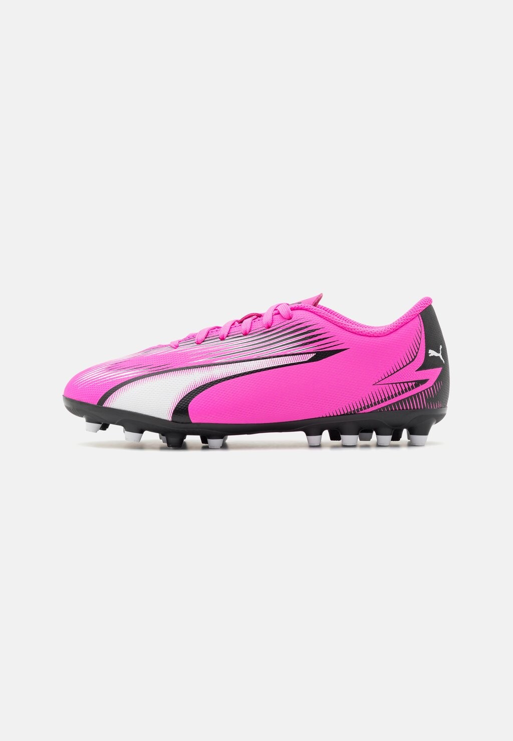 

бутсы с шипами Ultra Play Mg Jr Unisex Puma, цвет poison pink/white/black